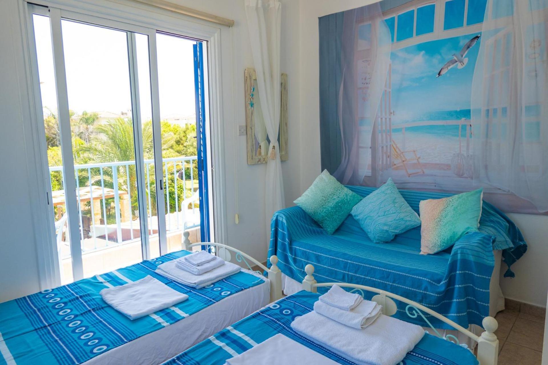 Greek Island Style 2 Bedroom Villa With Pool Next To The Sea Larnaca Exteriör bild